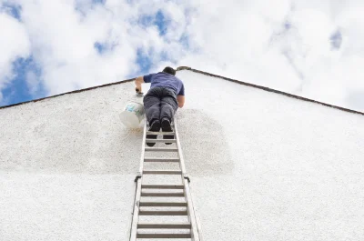 Peinture extérieure à Bran — façades et ravalement
